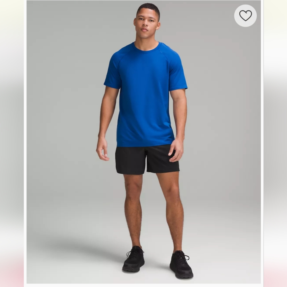 lululemon athletica Men's Black Athletic Shorts